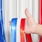 3 Pack 3.3 x 8.2 ft Red White and Blue Foil Fringe Backdrop Curtains, Tinsel Streamers Party Decorations, Fringe Backdrop for Patriotic, Memorial Day, 4th of July, Independence Day